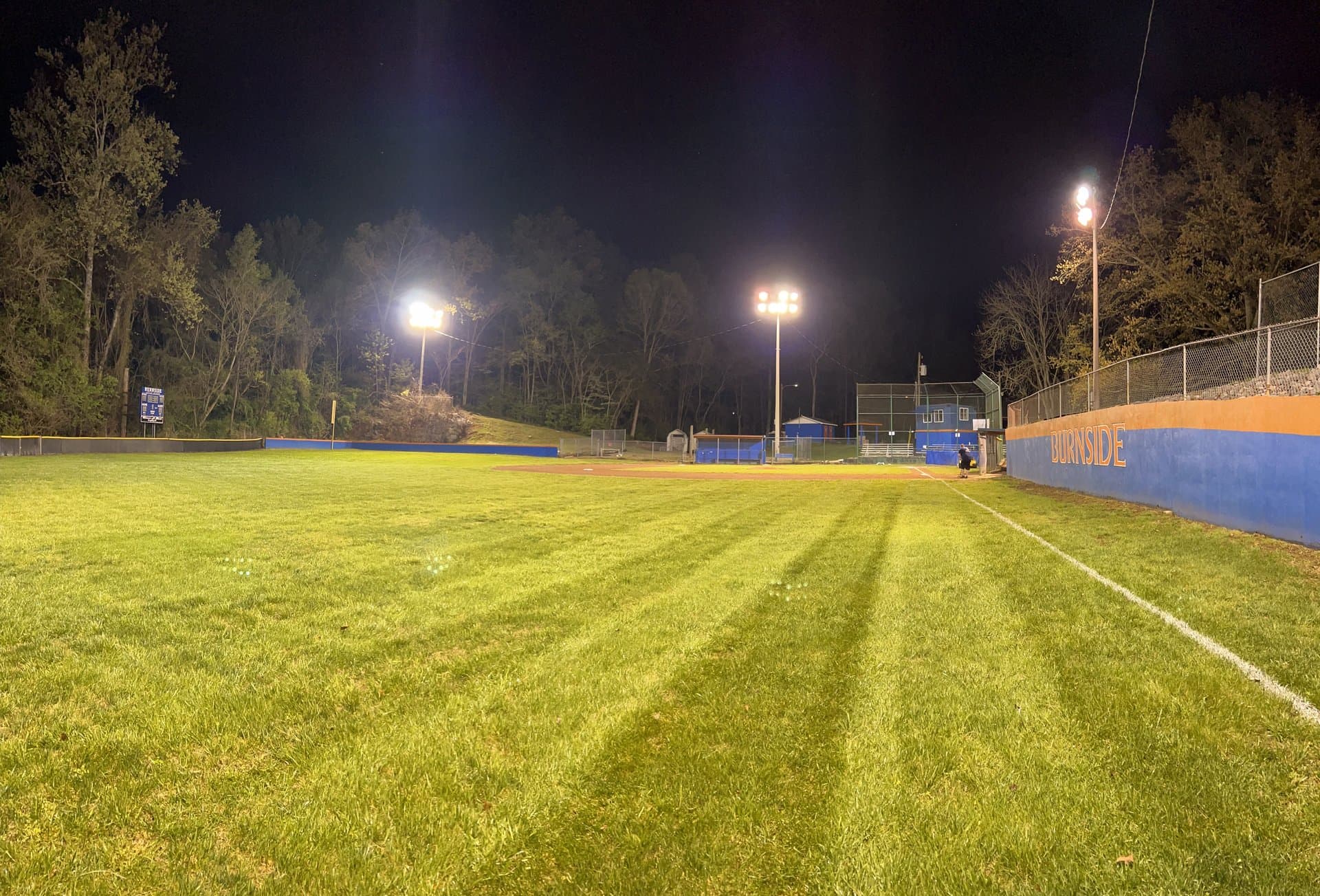 Professional field mowing at Burnside